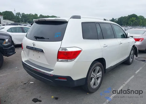 2013 Toyota Highlander Limited V6 from USA, damaged, VIN 5TDYK3EH0DS135768